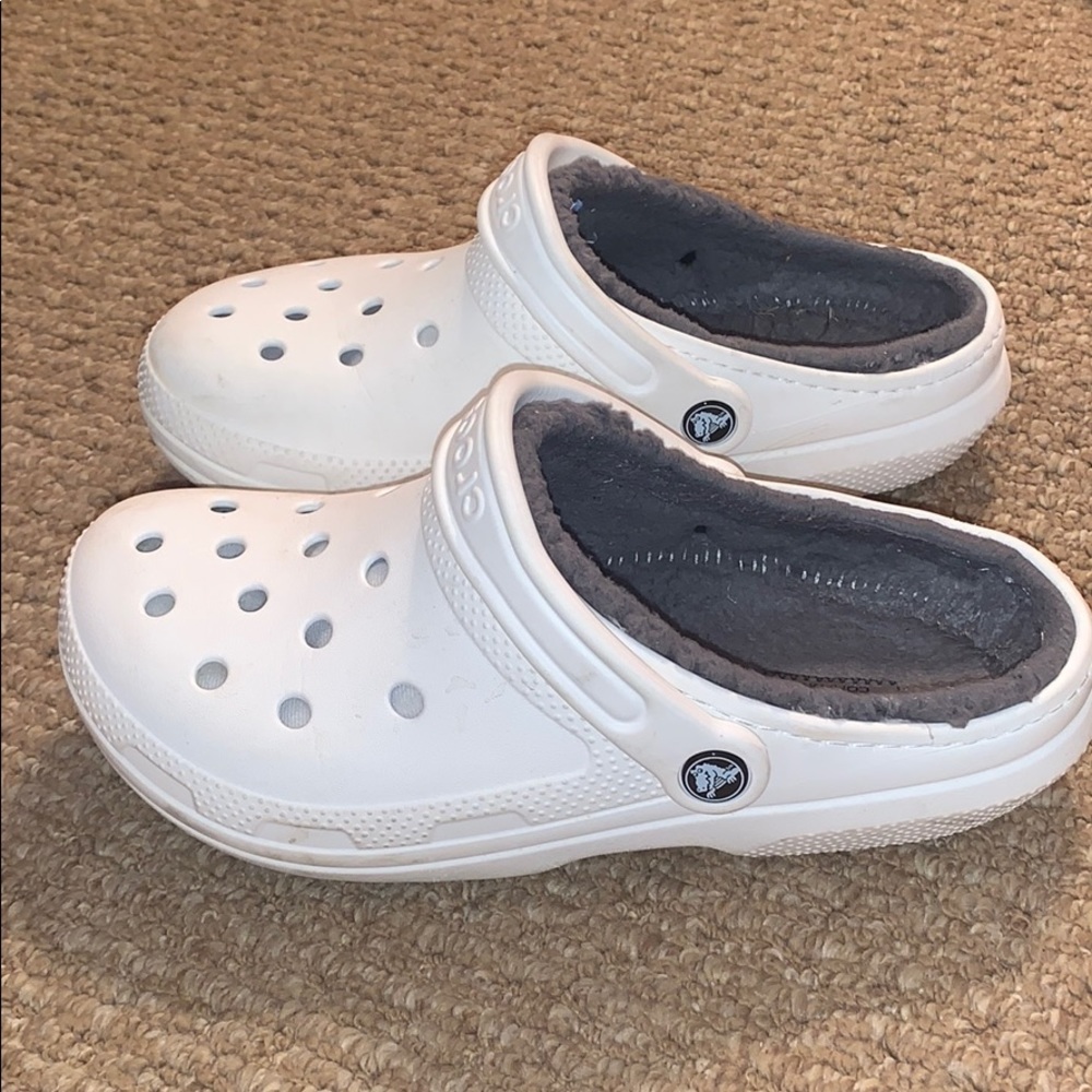 White crocs